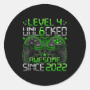 Search for 4 year old birthday stickers 4th