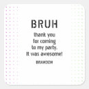 Search for funny teens stickers Bro