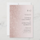 Search for rose gold glitter wedding invitations All in one