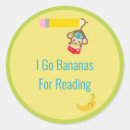 Search for go bananas stickers Monkey