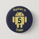 Search for cartoon robots badges Cute