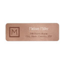 Search for metallic gold return address labels Pink
