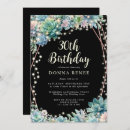 Search for succulents birthday invitations String lights