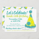 Search for hat party invitations Green