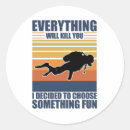Search for funny scuba diving stickers Freediving