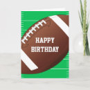 Search for football fan birthday cards Coach
