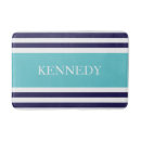 Search for nautical bath mats Stripes