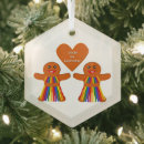 Search for lesbian couple christmas tree decorations Heart