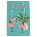 Search for christmas flamingo gift bags Tropical