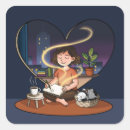 Search for cozy stickers Introvert