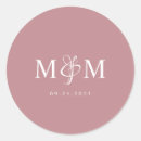 Search for dusty rose stickers Monogrammed