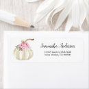 Search for floral white return address labels Baby shower