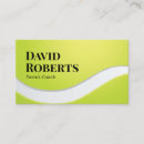 Search for tennis coach business cards Instructor