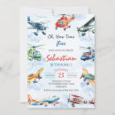 Search for time flies birthday invitations Up up and away