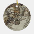 Search for literature christmas tree decorations Alice in wonderland