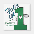 Search for christmas ball magnets Golfer