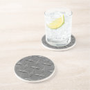 Search for steel metal coasters Silver