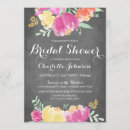 Search for chalkboard bridal shower invitations Flowers