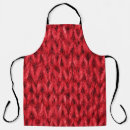 Search for knitting aprons Red