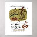 Search for coffee posters Typography