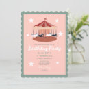 Search for pink carnival invitations Circus