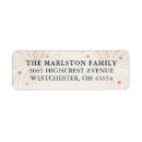 Search for fireworks return address labels Stars