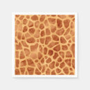 Search for giraffe print napkins Watercolor