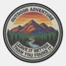 Search for outdoor adventurer stickers Mountain