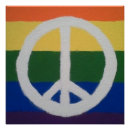 Search for rainbow peace sign posters Lgbt
