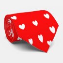 Search for heart shape ties White