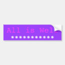 Search for well bumper stickers All is well
