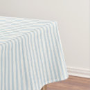 Search for blue and white striped tablecloths Stripes