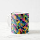 Search for 3d texture mugs Geometric