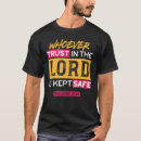 Search for trust in the lord tshirts Religious