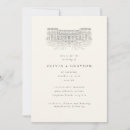 Search for venue illustration wedding invitations For her