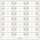 Search for summer address stickers Watercolor floral