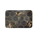 Search for hexagon bath mats Gold