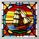 Search for colorful glass posters Sunset