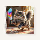 Search for cute fluffy cat notebooks Adorable