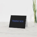 Search for black blue thank you cards Appreciation