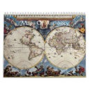 Search for map calendars Antique