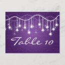 Search for purple star postcards Elegant