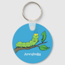 Search for caterpillar key rings Cute