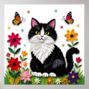 Search for black and white butterfly posters Flowers