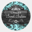 Search for teal bow stickers Black