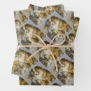 Search for vintage cat wrapping paper Victorian