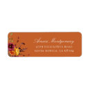 Search for rustic burgundy return address labels Greenery