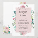 Search for pastel floral wedding invitations Summer