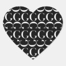 Search for monogram heart stickers Pattern
