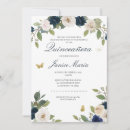 Search for elegant royal blue quinceanera invitations Roses